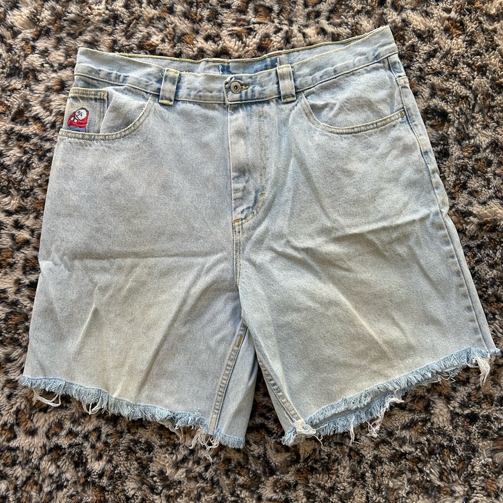 Polar Light Blue Denim Jorts